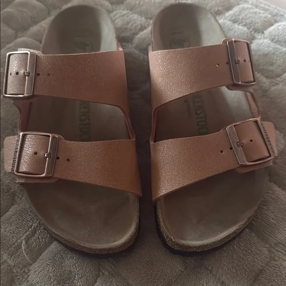 Birkenstock Pecan Sandals with Buckles NEW - Picture 2 of 11